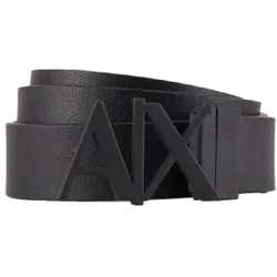 A|X Armani Exchange für Herren. 951017CC50561120 Schwarzer Ledergürtel (32), Lässig, Klassisch