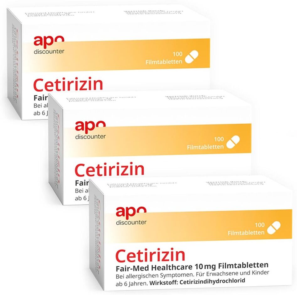 Cetirizin 10 mg von apodiscounter