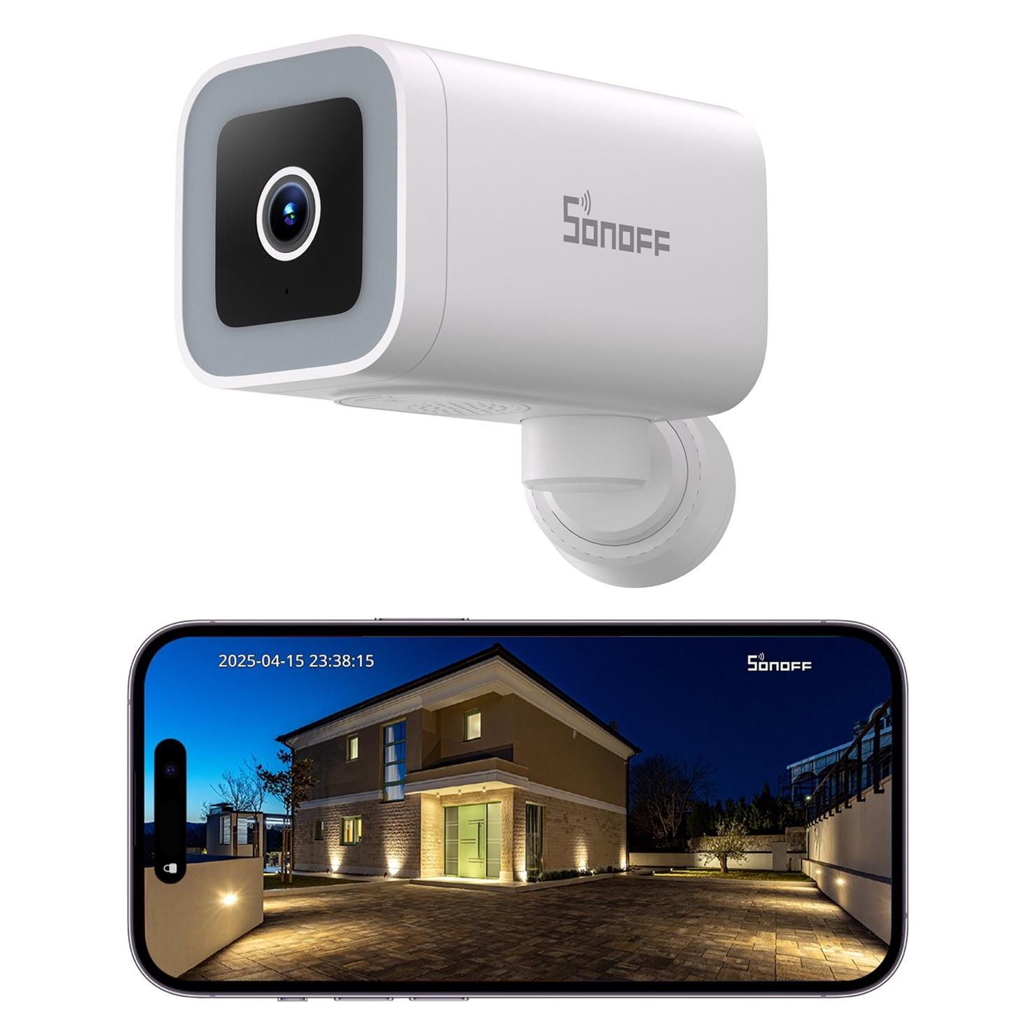Sonoff CAM-B1P 2K Outdoor WiFi Smart Kamera (2560 x 1440 Pixels) (CAM-B1P)
