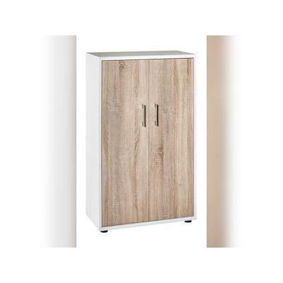 Möbelpartner Aktenschrank Tiger | Medium | HxBxT 110x65x34 cm | Weiß von PROREGAL