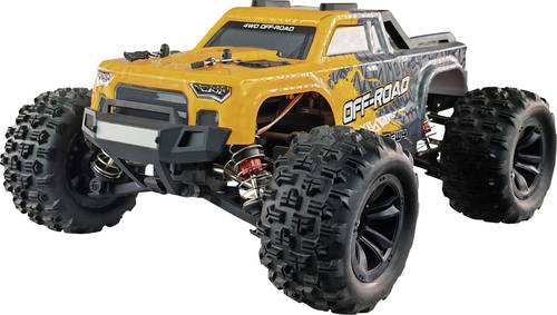 Amewi MEW4 Orange Brushless 1:16 RC Modellauto Elektro Monstertruck Allradantrieb (4WD) RtR 2,4GHz
