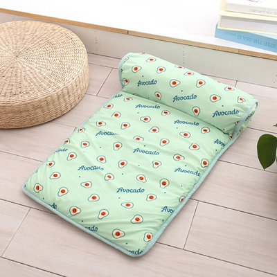 PetsAreLife Dog Cooling Sofa Bed Green S