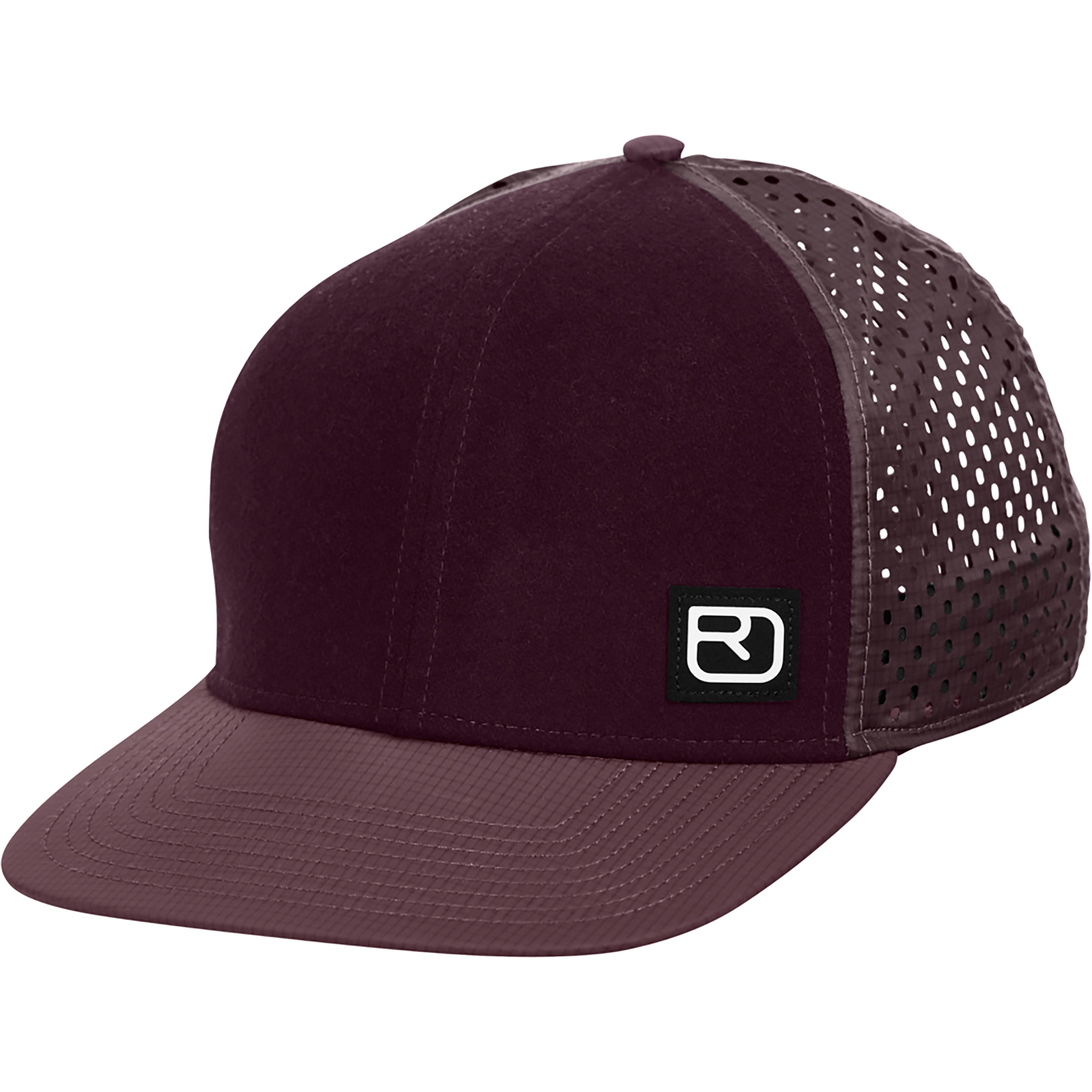 Ortovox Logo Air Trucker Cap Basecaps grau Größe 58 Trekking Schnell trocknend Lyocell (Tencel) | Pertex