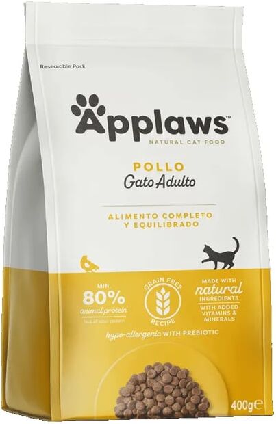 Applaws Ração Seca Gato Adulto Frango 400g