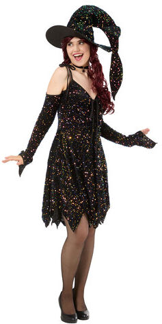 Kleid "Shiny", schwarz