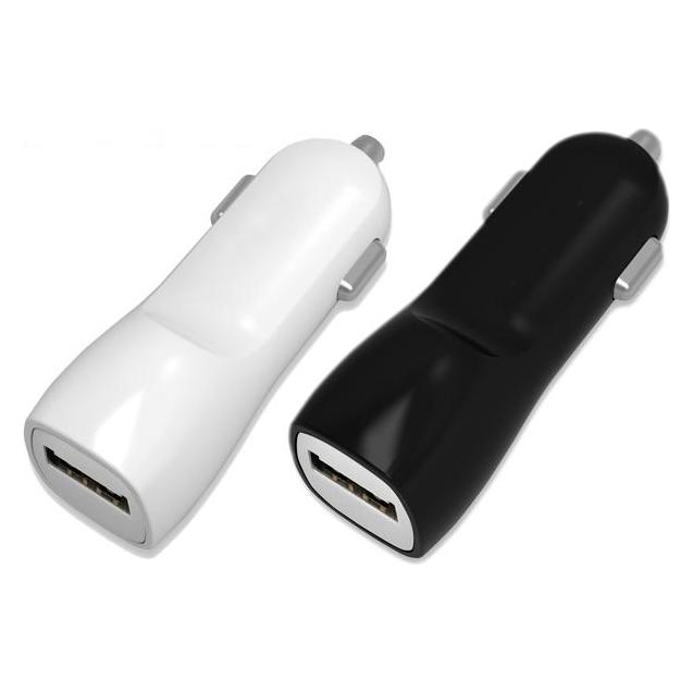 Tellos Autoladegerät mit USB-Anschluss (doppelt) (1 A + 2 A), schwarz (66061987)