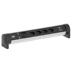 Bachmann 708.011 CYCLE Desk 4xCH 1xSchalter 1xUSB A/C 22W 0,2m 708011