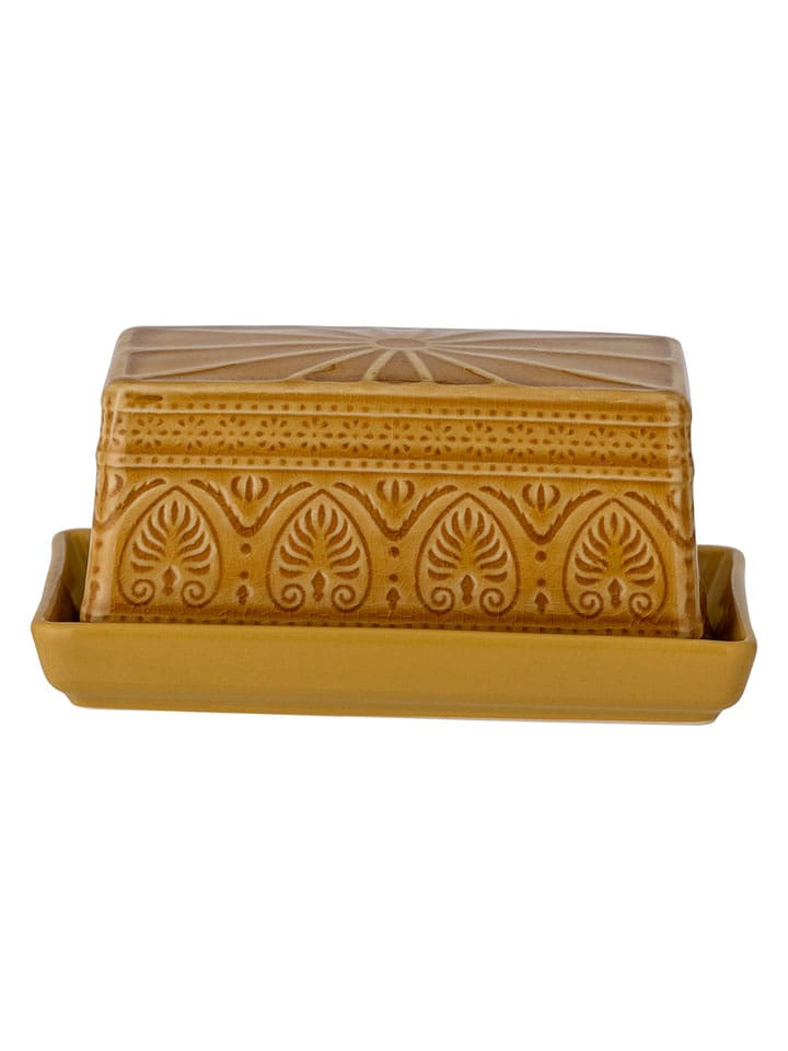 Bloomingville Butterdose ''Rani'' in Hellbraun - (B)18,5 x (H)8 x (T)10,5 cm - onesize