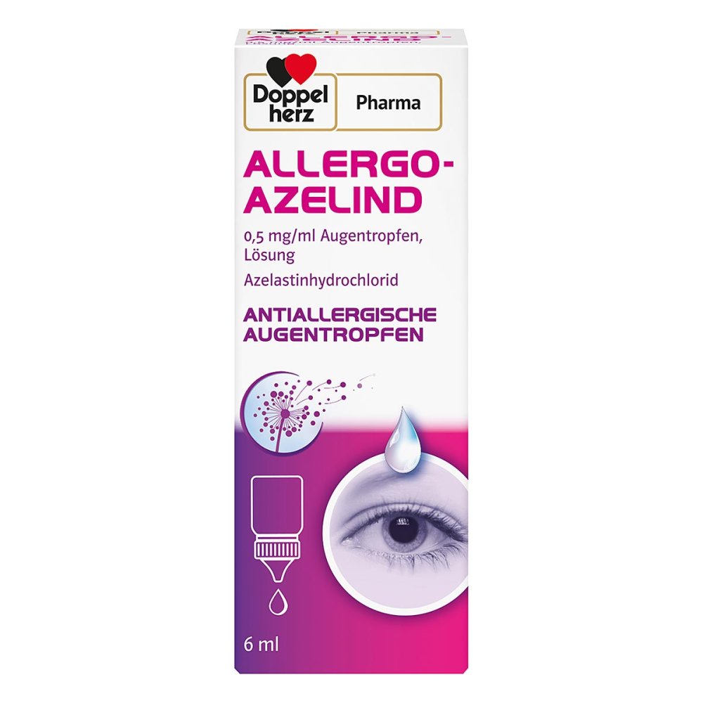Queisser Pharma GmbH & Co. KG Allergo-azelind 0,5 Mg/ml Augentropfen Lösung 17273707