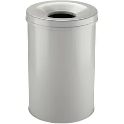 Durable Papierkorb SAFE 30L rund 1 ST 330610, Abfalleimer, Grau