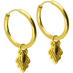 Chirurgenstahl Ohrclicker Creolen ORIENTALISCHES DESIGN
