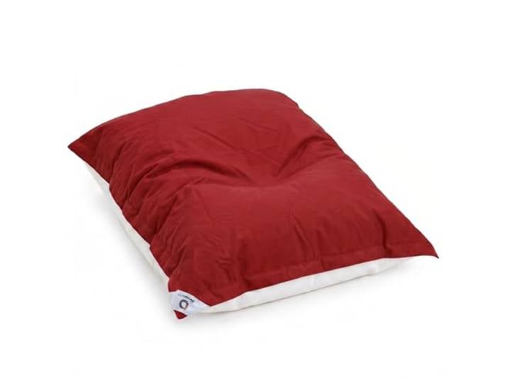 Riesen Sitzsack Outdoor XXL 180x140cm Schwimmend Pool Wetterfest - Garten Sitzsack Wasserdicht mit Bezug abnehmbar - 450L EPS Perlen Füllung - Chilirot - Deco Arts