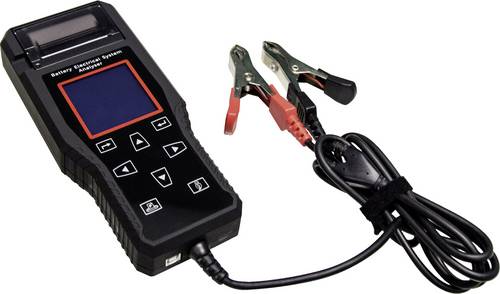 Helvi T10 Batterieüberwachung, Kfz-Batterietester, Systemanalysegerät Inkl. Drucker, Ladeüberwachung 10.5mm x 28.5mm x 32mm