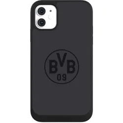 Nivocase Handyhülle für Apple iPhone 11 Hülle NIVOpure Case Schwarz BVB Borussia Dortmund Logo (Apple iPhone 11), Smartphone Hülle, Schwarz