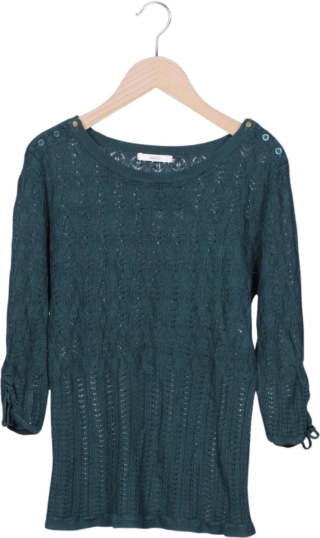 sessun Damen Pullover, Grün, Gr. S, kein / Etikett - Second Hand