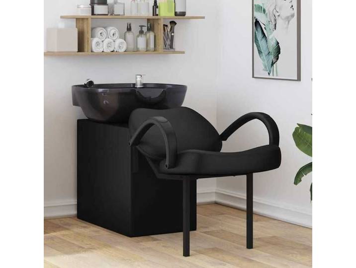 SALE 2026 Fauteuil de shampooing - moderne-design - PVC - noir - réglable - 136x60x92 cm 990tgx84e2662