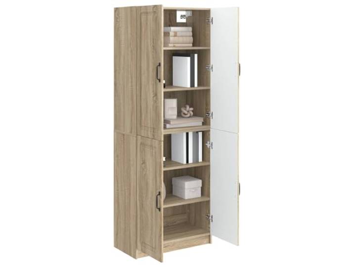 KTHLBRH 2-teiliges Schrank-Set Eiche Sonoma Technisches Holz, anpassbares Design, für den Innen- und Außenbereich, praktisch und stilvoll