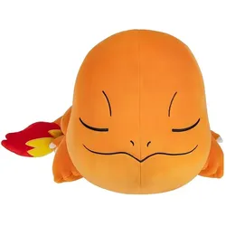 Jazwares Pokémon Plüschfigur Glumanda schlafend 45 cm (10 cm)