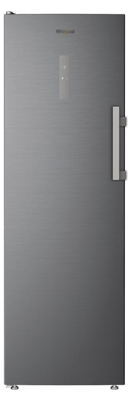 Whirlpool WHMFF 6312 XP4, 286 l, 17 kg/24h, SN-T, No-Frost-System, E, Edelstahl