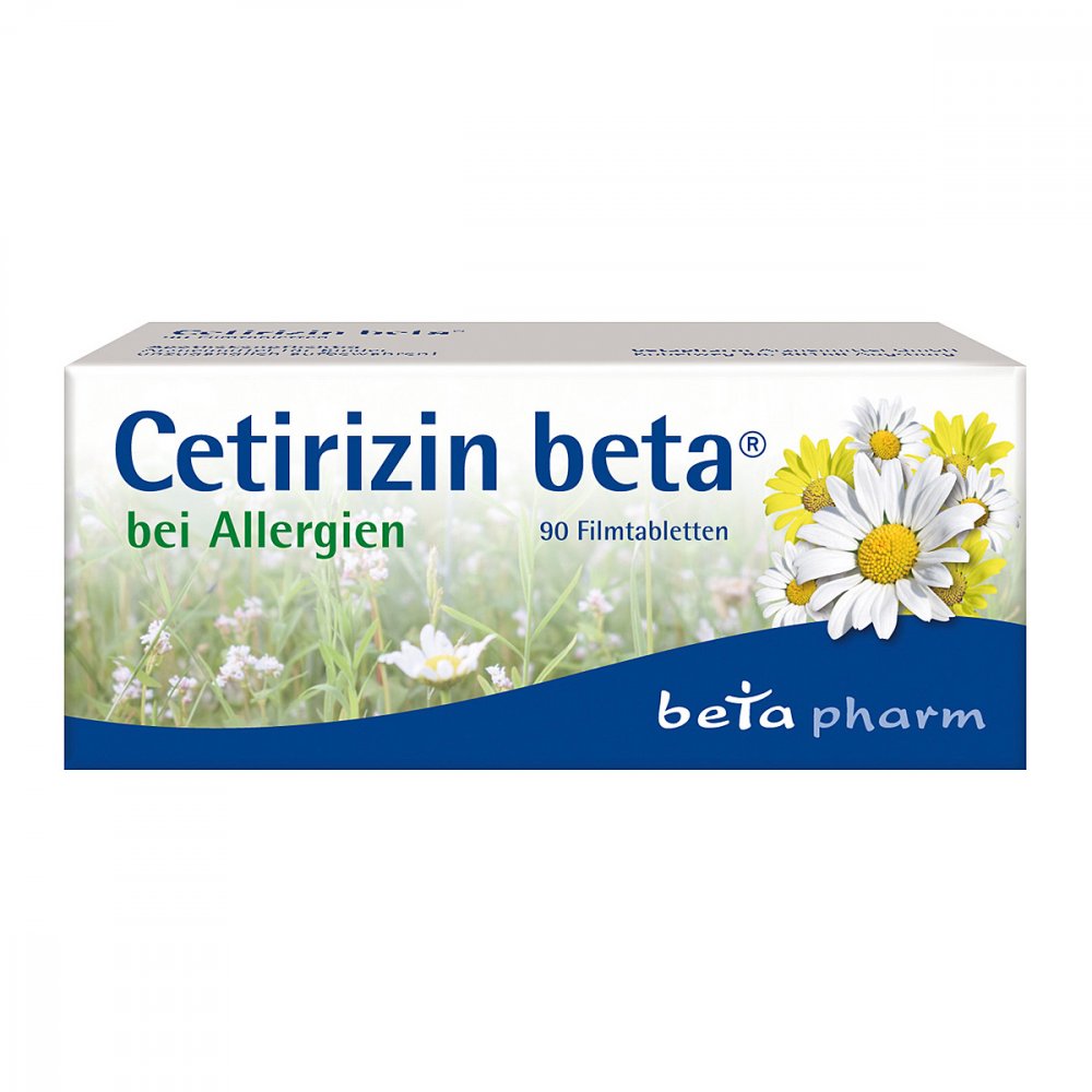 betapharm Arzneimittel GmbH Cetirizin beta Filmtabletten 15785277