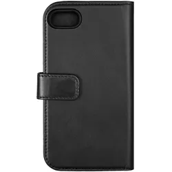Golla 2in1 Leather Black iPhone 6/7/8/SE (Apple iPhone 6, Apple iPhone 7, Apple iPhone 8, Apple iPhone SE), Smartphone Hülle, Schwarz