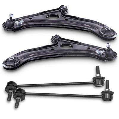Atec 2x Querlenker + 2x Koppelstange vorne [Hersteller-Nr. 40579930] für Hyundai