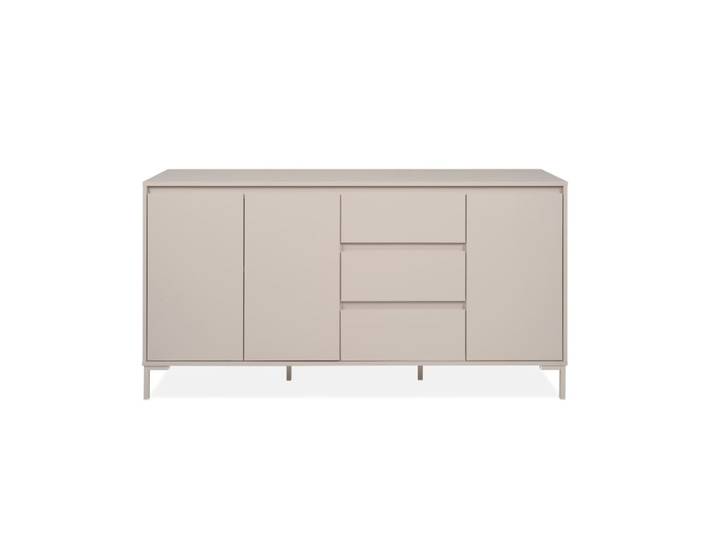 Buffet 3 portes et 3 tiroirs couleur cachemire l170 cm
