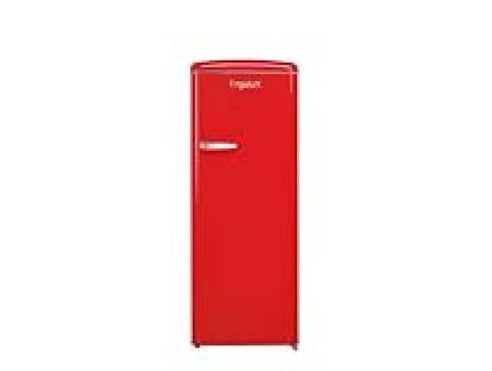 FrigeluX Réfrigérateur Armoire Retro Vintage Rouge 218L RF218RRD