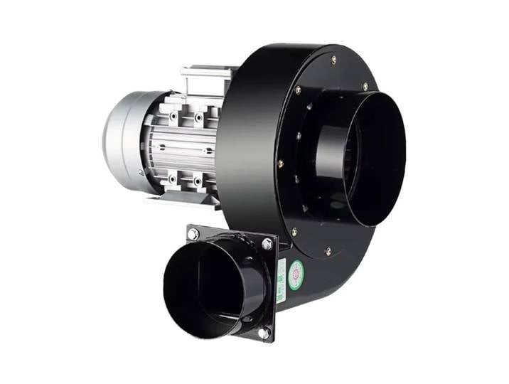 Ventilateur centrifuge DF en acier inoxydable 304, multi-pales, résistant aux hautes températures, 220V 380V, souffleur industriel à faible bruit