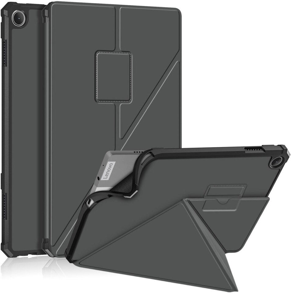 EIDERWOOD Lenovo Tab M10 (3. Gen) 10.1" (TB-328F/TB-328X) Fleksibelt Origami Cover - Grå