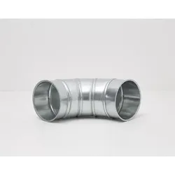 Felder 90° Bogen beidseitig gebördelt Ø 160 mm
