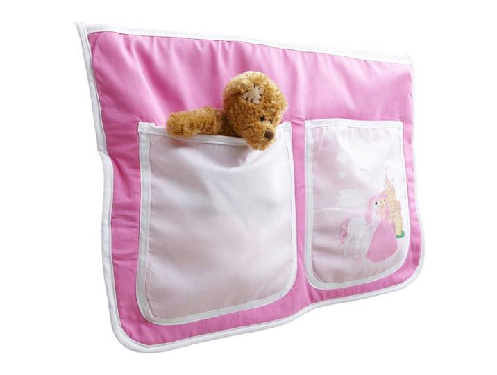 Betttasche Stofftasche , pink