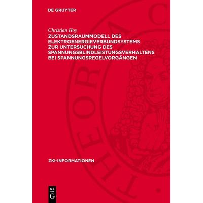 Zustandsraummodell des Elektroenergieverbundsystems zur Untersuchung des Spannungsblindleistungsverhaltens bei Spannungsregelvorgängen, Gebundene