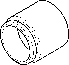 Dornbracht Up-haube verl.20mm,ehm-up 092102016-06 50x60x25_platin matt