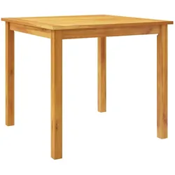 vidaXL, Gartentisch + Balkontisch, Ralunes (Tisch + 2x Stuhl) (85 x 85 x 74 cm)