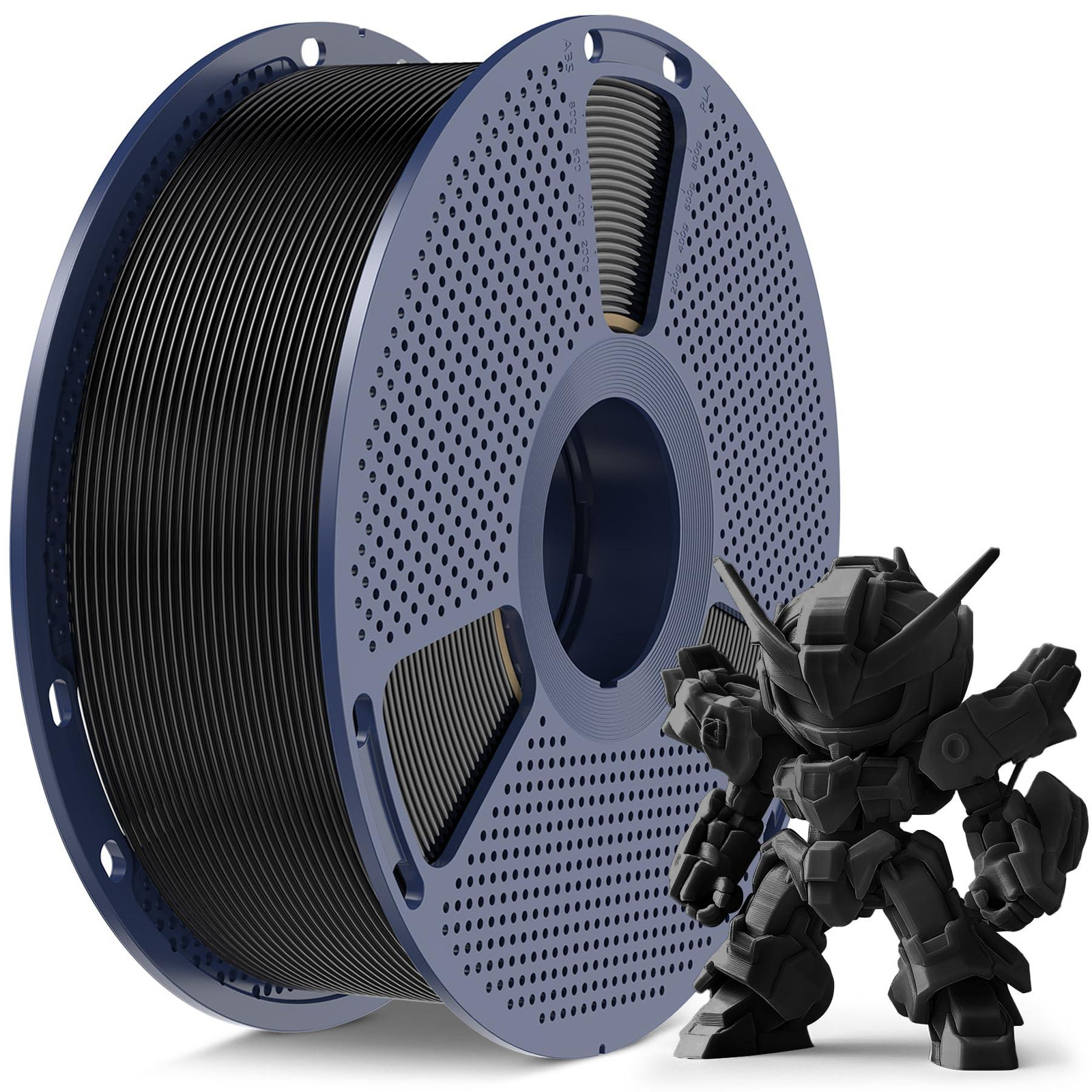 Selius High Speed PLA Meta Filament, 1kg, 1.75mm, Zwart