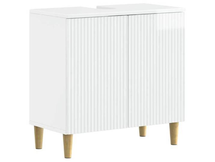 Blanc - Ensembles de meuble - Meuble sous Lavabo de Salle de Bain ARNHEM Blanc brillant 7901