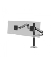 Ergotron LX Dual Stacking Arm Tall Pole Black Accents Polished (45-549-026)