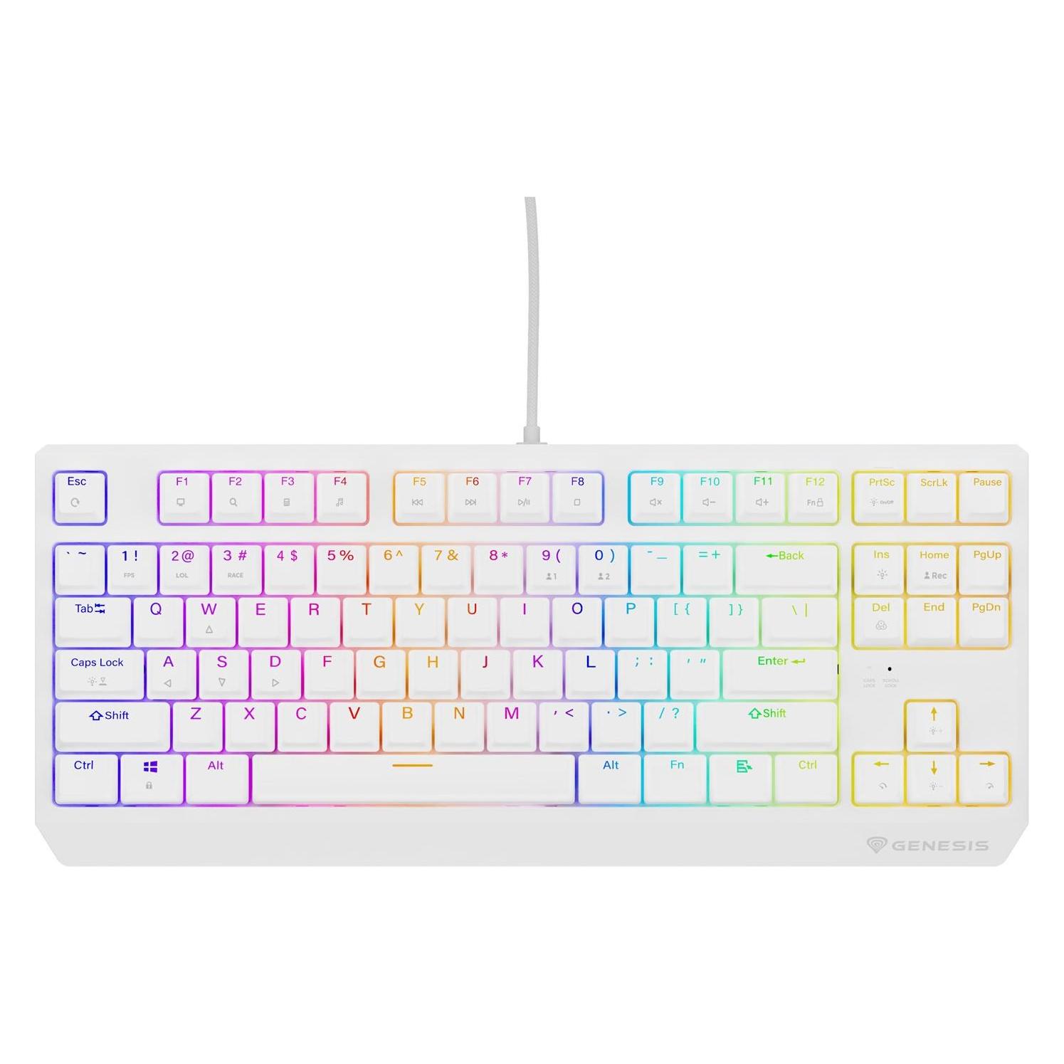 Genesis herní mechanická klávesnice THOR 230 TKL (US, Kabelgebunden) (NKG-2078)