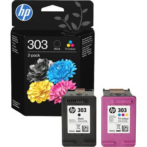 HP 303 Multipack Original Druckerpatronen schwarz + color, 3YM92AE
