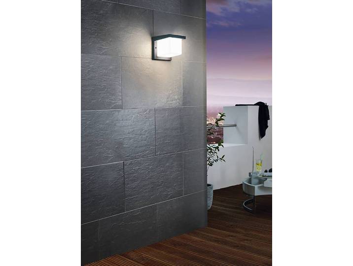 LED-Wandleuchte Desella 1 16 x 16 x 19cm Schwarz
