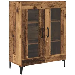 vidaXL, Kommode + Sideboard, Keaton (2 Glastüren) (34 x 34 x 180 cm)