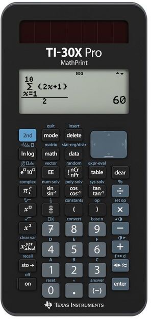 Texas Instruments Räknare Teknisk TI-30X Pro Math