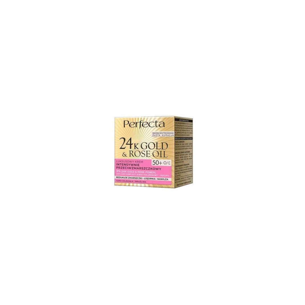 Perfecta 24K Gold & Rose Oil Anti-Wrinkle Cream 50+ 50Ml (50 ml) (43233420)