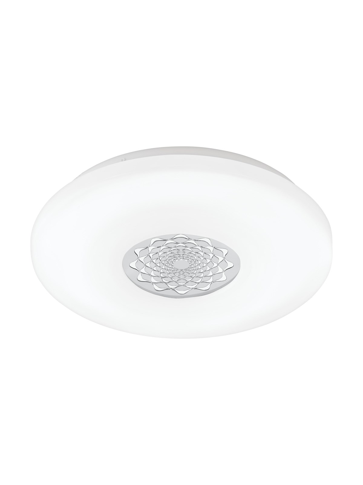 EGLO CAPASSO 1 Wand- / Deckenleuchte, weiss, chrom