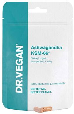 Dr. Vegan Ashwagandha KSM-66 500 mg 30 cápsulas