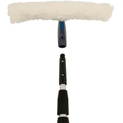 Axis Line Profi 2 in 1 Fensterwischer Abzieher und Einwaschhalter 55cm