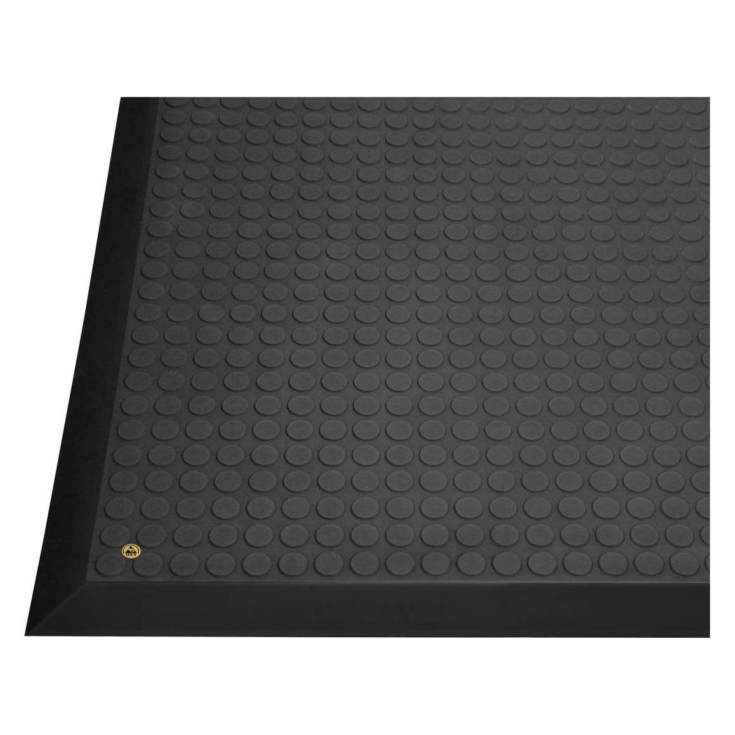 BJZ A-64942 ESD-Bodenmatte Schwarz (L x B x H) 960 x 660 x 12mm (A-64942)