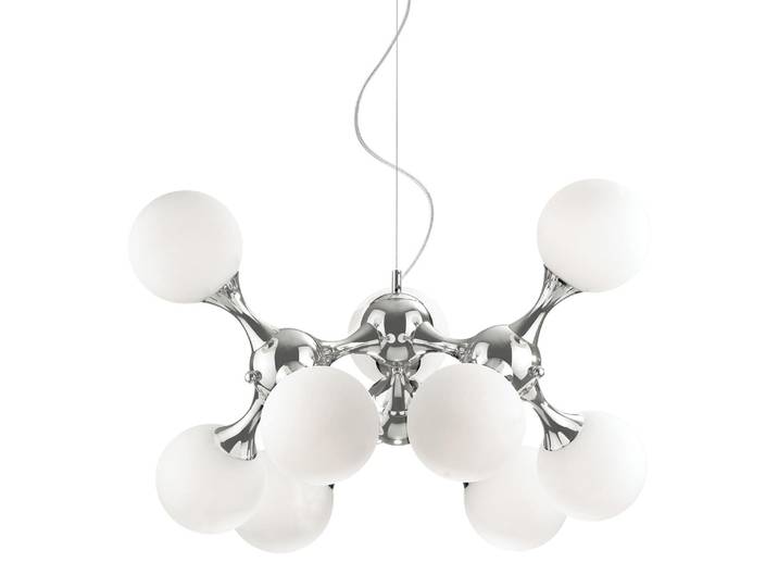 Ideal Lux Nodi SP9, 9 Glühbirne(n), E14, IP20, Chrom