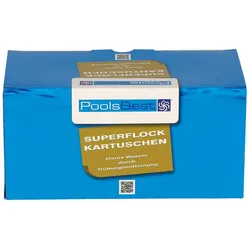 8x125g - PoolsBest® Flockungs-Kartuschen Dauerflock